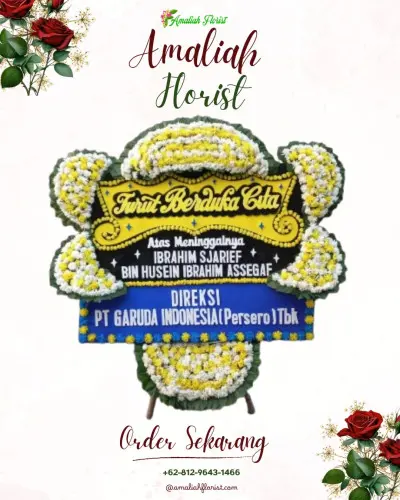 Papan Bunga Duka di Munder